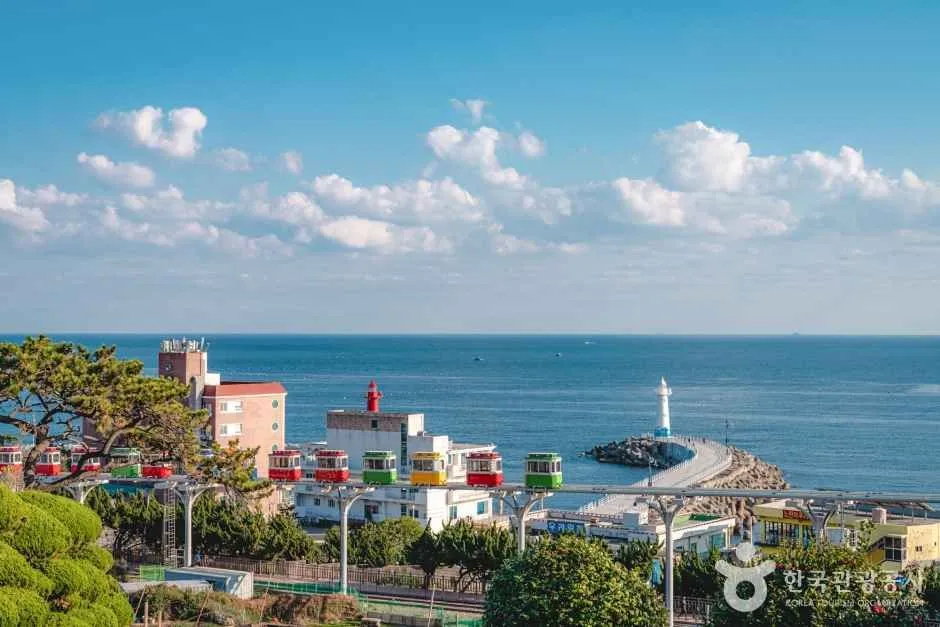 Haeundae Blueline Park coastal route near hotels in Busan