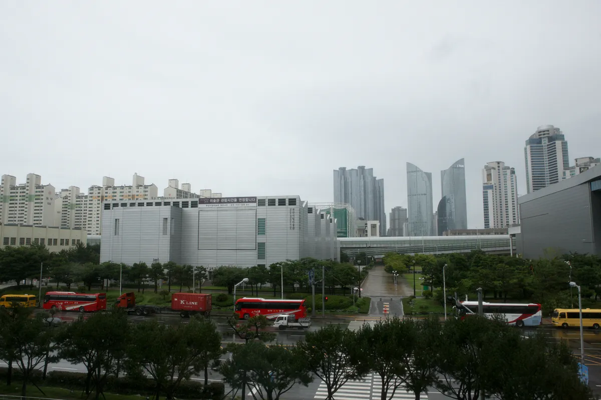 Busan Museum of Art building in Haeundae for Busan indoor attractions