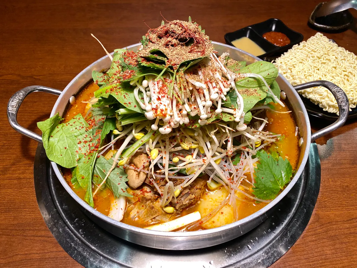 Gamjatang: Korean Pork Bone Stew