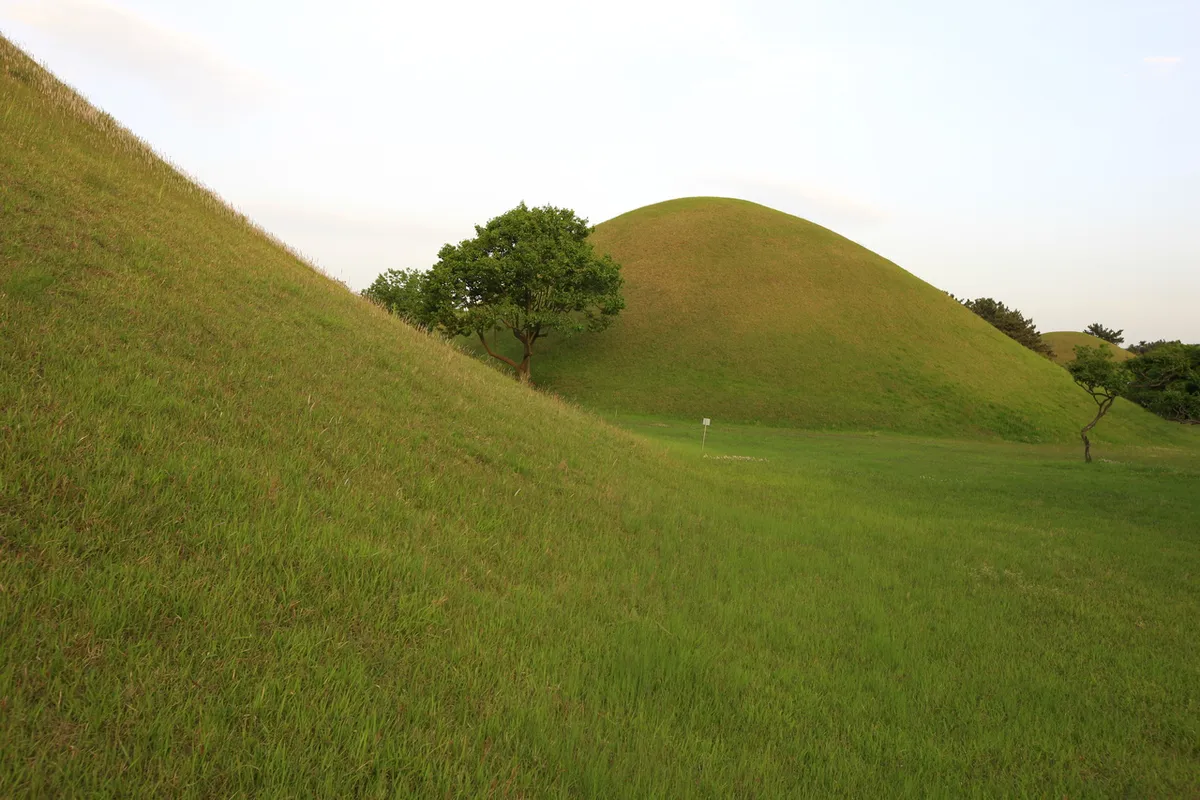 Daereungwon Ancient Tombs royal tomb mounds in Gyeongju
