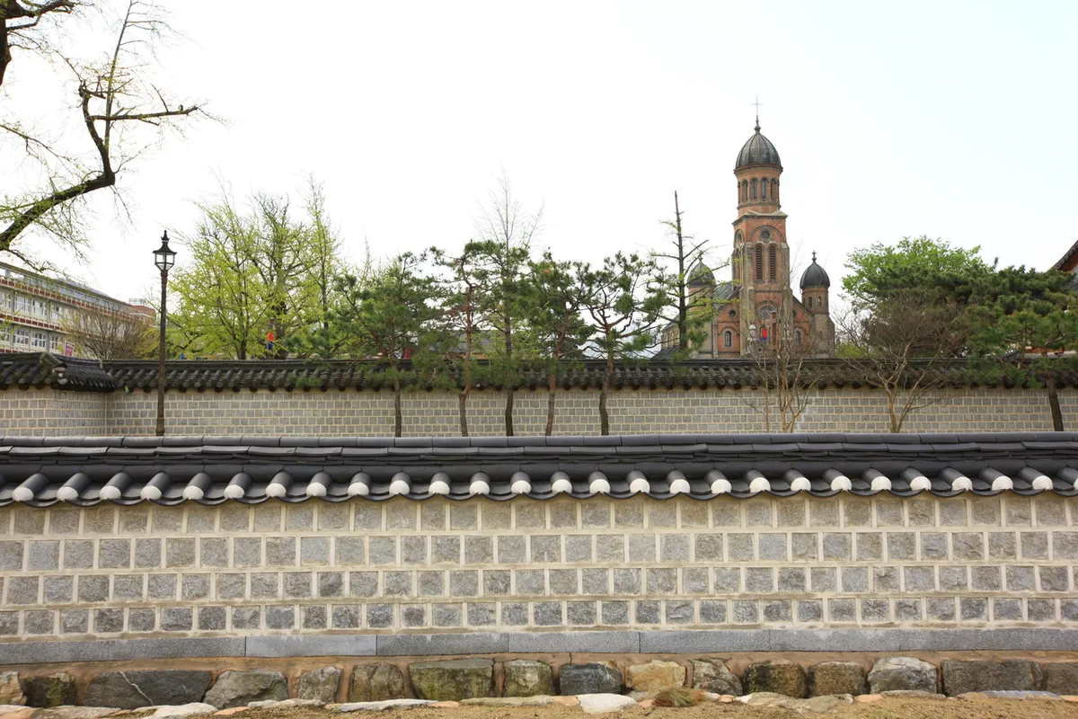 Gyeonggijeon Shrine building in Jeonju