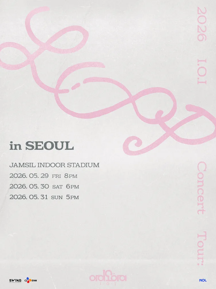 I.O.I Concert Tour LOOP Seoul poster for K-Pop Concerts in Seoul This Week