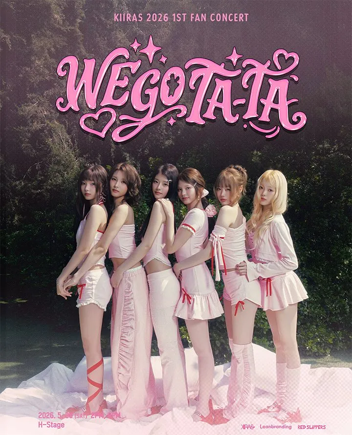 KIIRAS 1ST FAN CONCERT WE GO TA-TA poster in Seoul