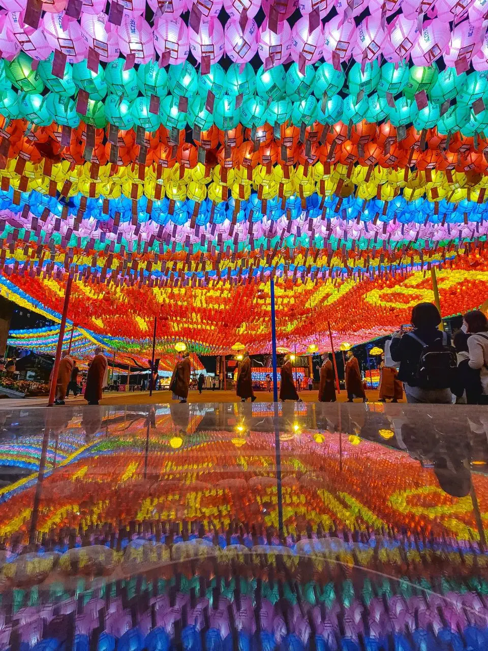 Lanterns at Jogyesa temple for Buddha’s Birthday during Korea public holidays 2026