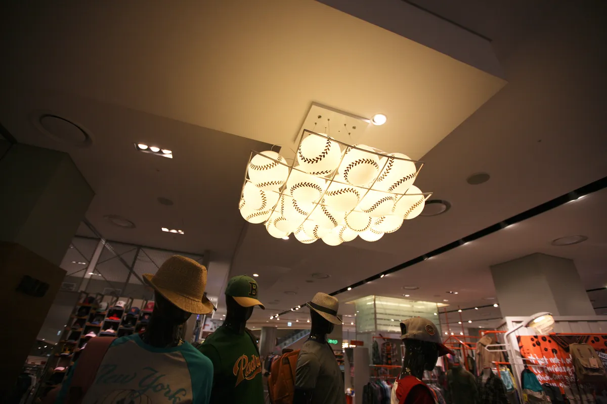 Centum City department store interior for tax refund shopping in Korea