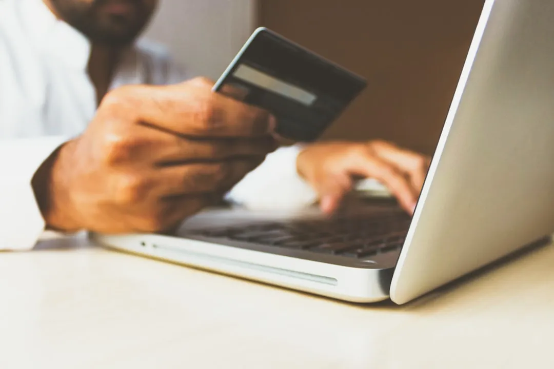 Credit card used to pay an online Korean visa application fee