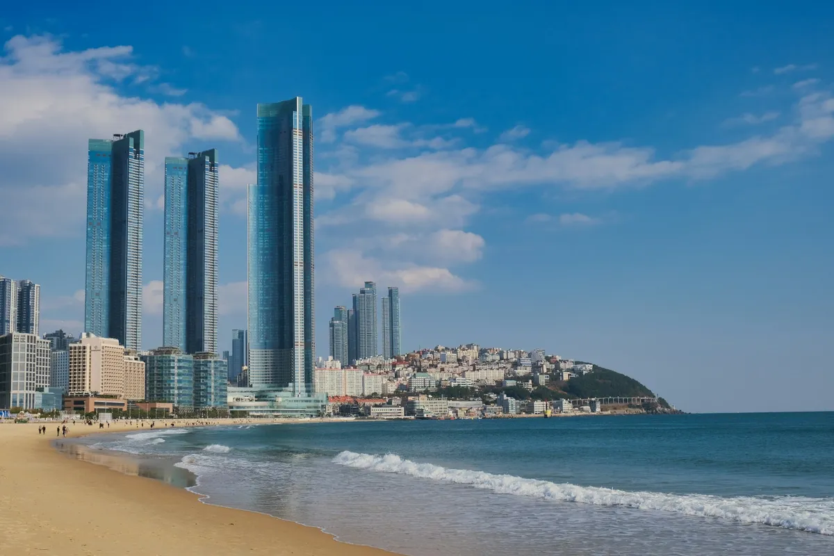 Haeundae-gu is most visited places in Korea