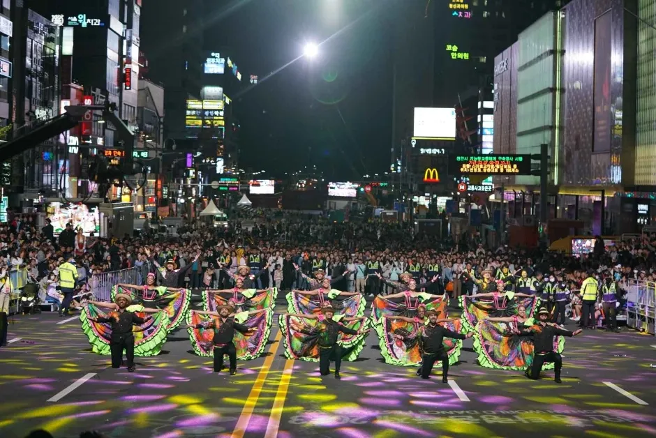 Dance performers at Cheonan World Dance Festival in Korea 2026