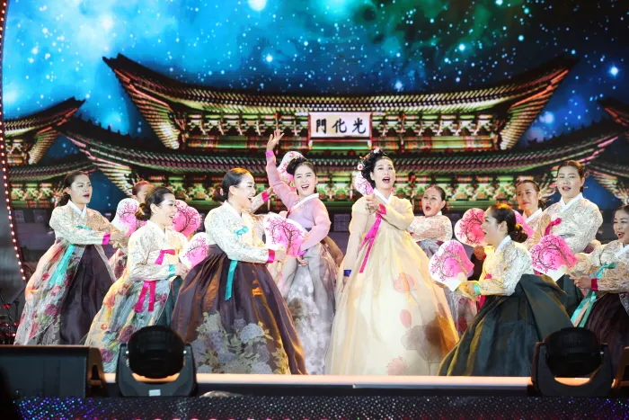 Night performance at Miryang Arirang Festival in Korea 2026