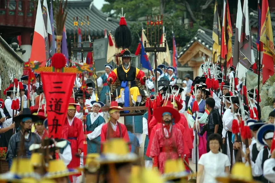 Tongyeong Hansan Battle Festival historical reenactment event in summer 2026