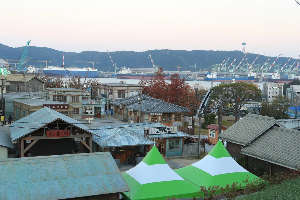 Jangsaengpo Whale Culture Village in Ulsan near hotel areas